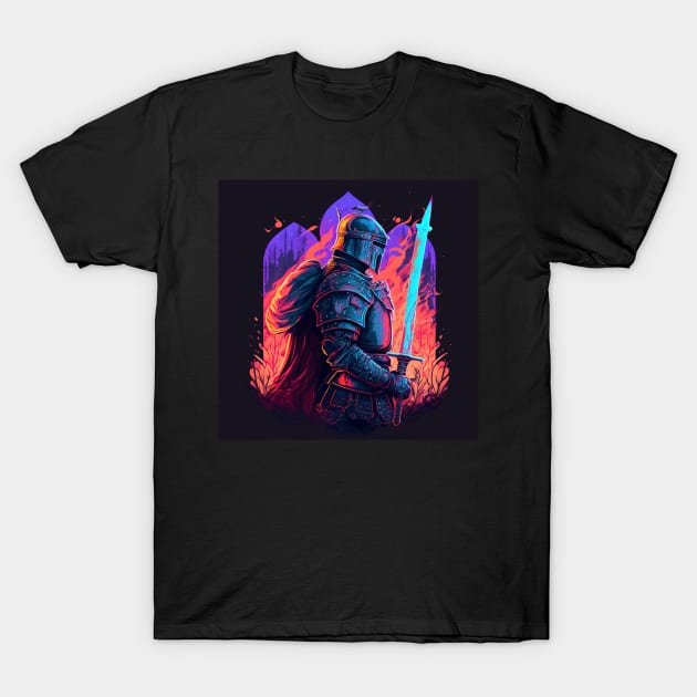 Templar Knight V5 T-Shirt by DreamMeArt